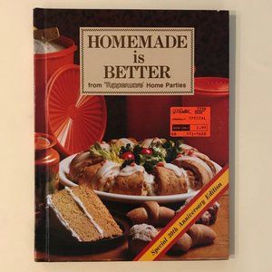 VINTAGE Tupperware Homemade is Better cookbook